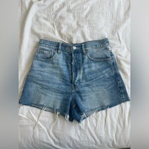 Pacsun high rise jean shorts